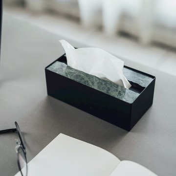 【限量商品】蛇紋石自然面面紙盒