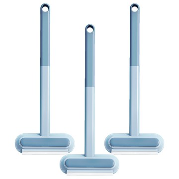 乾濕兩用紗窗除塵萬用刷 附縫隙刷 加寬刷頭 可伸縮延長  藍色  3個