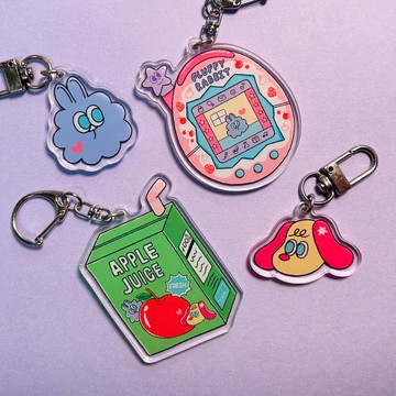 壓克力吊飾 | 四款