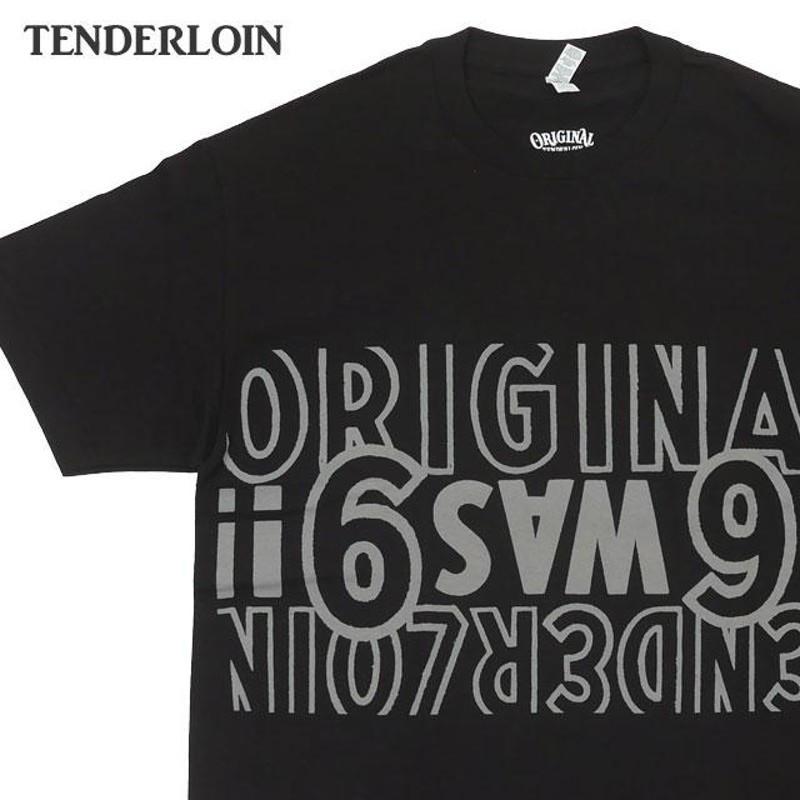 テンダーロイン TEE 3A ブラック　Lサイズ　IF6WAS9！