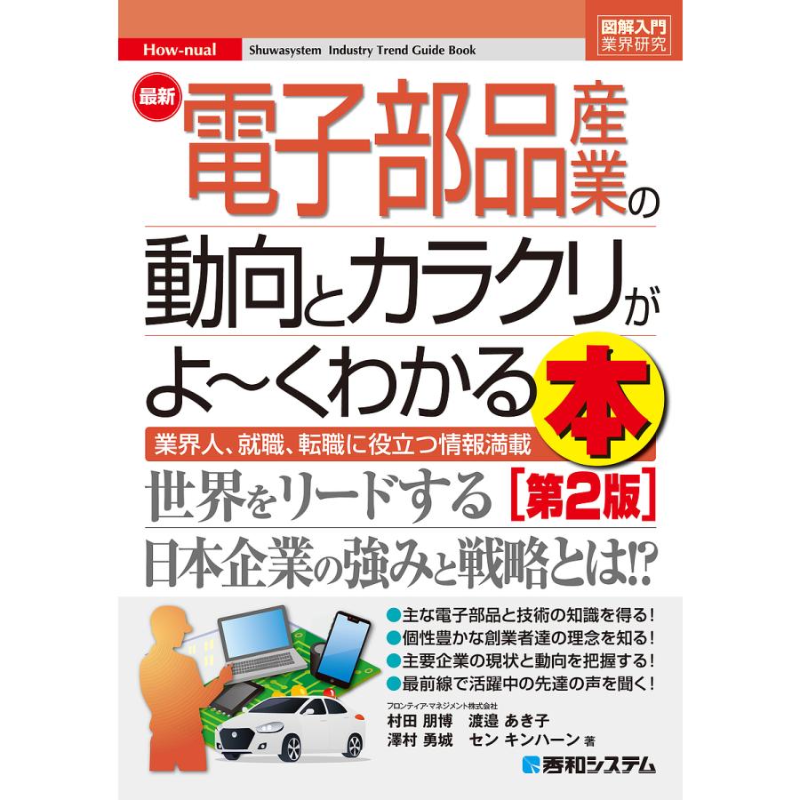 最新電子部品産業の動向とカラクリがよ~くわかる本 業界人,就職,転職に役立つ情報満載