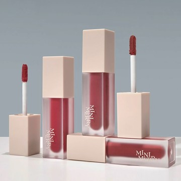 【MINIMERRY 米妮樂】絲絨柔霧唇釉5g｜韓國 唇釉 唇膏 口紅 長效 霧面 霧感 啞光 DS028109