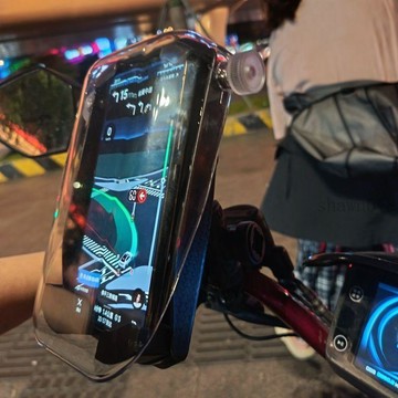🌟臺灣出貨🌟外賣騎手電動車手機支架防雨防曬防凍減震防盜全包騎行專用保護罩 機車手機架 手機支架機車 機車手機支架 手
