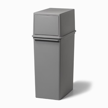 Like-it｜Seals前開式可堆疊垃圾桶 25L灰色