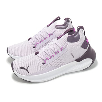 Puma 慢跑鞋 Softride Symmetry Fuzion Wns 女鞋 粉紫 緩衝 襪套 運動鞋 31046006