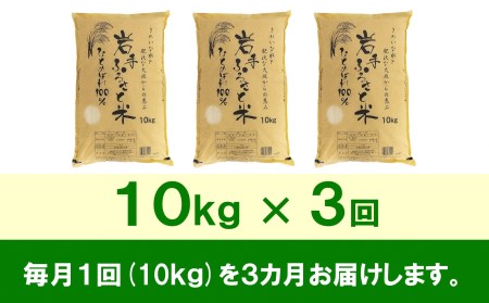 3人に1人がリピーター!☆全3回定期便☆ 岩手ふるさと米 10kg×3ヶ月 令和5年産 新米 一等米ひとめぼれ 東北有数のお米の産地 岩手県奥州市産[U0150]