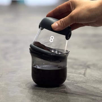 魔法泡茶AIRO-mini鈦黑旅行版 氣壓密封耐熱玻璃功夫茶