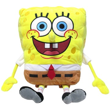 Spongebob Squarepants 絨毛娃娃玩偶抱枕45公分 651924(生日禮物 聖誕節)