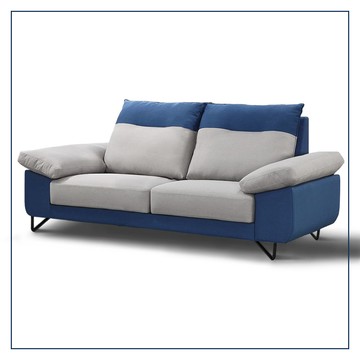 【本木】凱莉  功能插座收納涼感沙發3人坐米粉色BBH-11+BBH-09