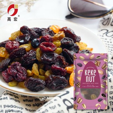 【高宏】任選 人氣天然果乾系列-六色果乾(160g/袋)