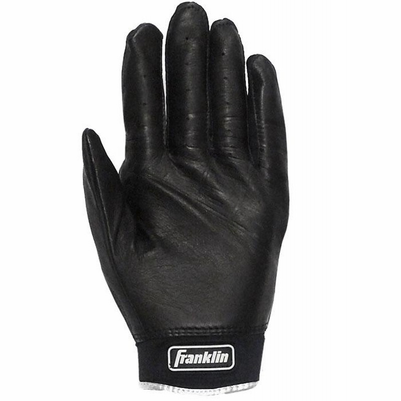 FRANKLYN - 新品　フランクリン　野球　バッティンググローブ　M ブラック　黒 フランクリン バッティンググローブ 両手用 パワーストラップ