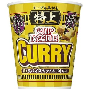 日清食品 特上 カップヌードル カレー [皮付きポテト入り] 87G ×20個