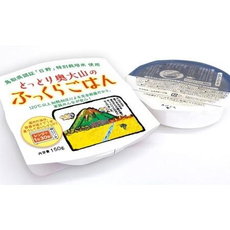 ふるさと納税 奥大山のふっくらごはん20個（レトルトパックご飯）特別栽培米コシヒカリ JA 農協 0677 鳥取県江府町