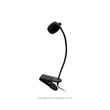 AMP-2850 樂器用夾式麥克風/電容式/金屬軟管/ 3.5 L型接頭/台灣製造