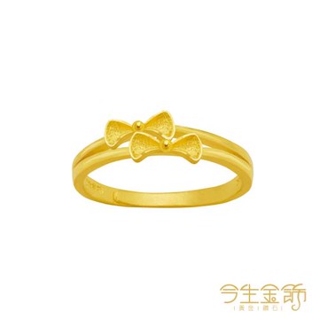 【今生金飾】許諾戒 黃金戒指
