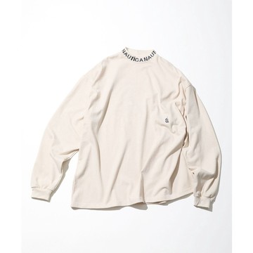 ☆AirRoom☆【現貨】NAUTICA TOO HEAVY Jacquard High Neck L/S Tee 長T