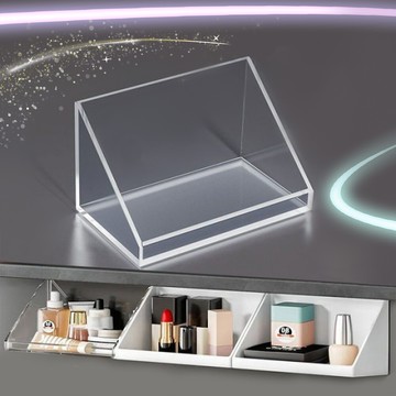 斜口收納盒壁掛收納盒 浴室收納架 化妝品收納架 鏡櫃收納盒