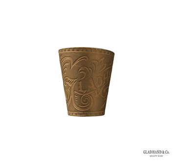 Glad Hand Bandana Holder 黃銅方巾固定環
