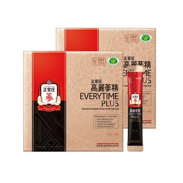 高麗蔘精EVERYTIME PLUS 30入X2盒(效期:2026/12)