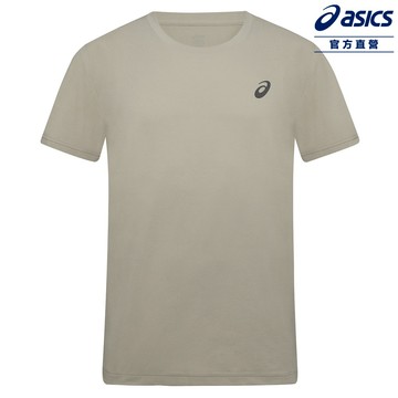 ASICS 亞瑟士 短袖上衣 男女中性款 仿棉 亞洲版 訓練上衣 2033C358-250