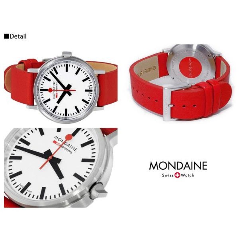 MONDAINE-モンディーン-』Stop2go Watch 41mm〔A512.30358