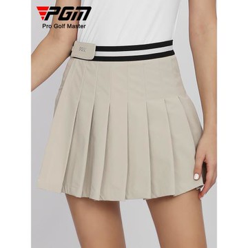 PGM高爾夫裙子夏季短褲/半身裙兩穿女裝彈力腰帶兩件套百褶裙