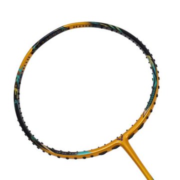 VICTOR 突擊-黃金利爪羽球拍-台灣製 球拍 空拍 訓練 TK-F C ULTRA-X 金黑綠