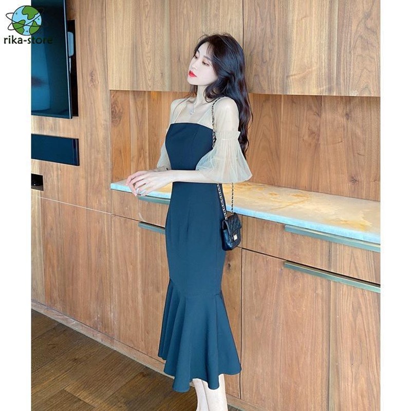 パーティードレス 韓国 結婚式 服装 女性 お呼ばれドレス 二次会  