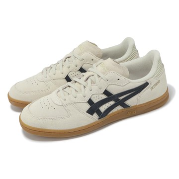 Asics 休閒鞋 Skyhand OG 男鞋 米白 黑 膠底 復古 麂皮 手球鞋 亞瑟士 1203A452250