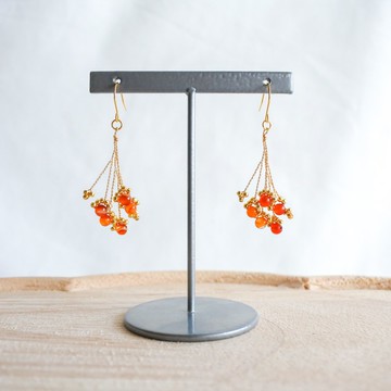 Sui (Carnelian)　wire accessory