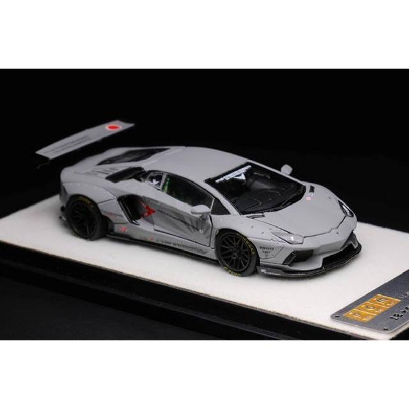 新品 PGM-640403 PGM 1/64 ランボルギーニ LIBERTY WALK LB Works アヴェンタドール Lamborghini  Aventador LP700 Zero Fighter フル開閉モデル 四角台座 | LINEブランドカタログ