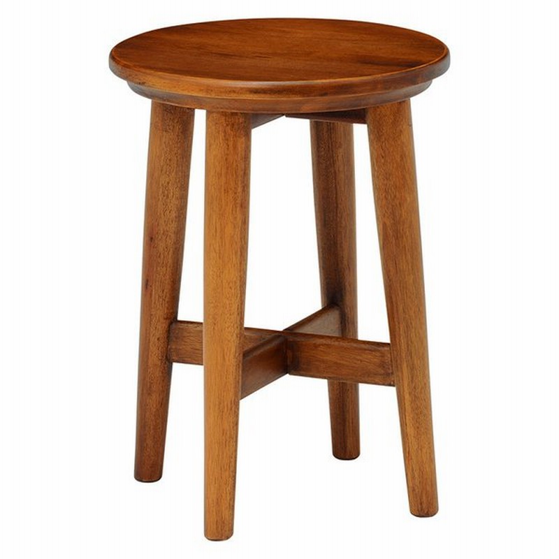 スツール 木製 丸 おしゃれ 椅子 丸型 北欧 チェア シンプル 背もたれなし 事務所 オフィス サイドテーブル リビング 在宅 ナチュラル 玄関 通販 Lineポイント最大0 5 Get Lineショッピング