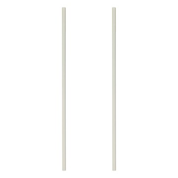 DIY電線壓條3號 100 x 2.3 x 1.2cm 2個  1組  米白色