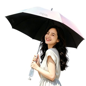 MEGA GOLF GREENSPA 降溫傘 涼風扇噴霧傘 防水馬達設計 晴雨傘 高爾夫球傘 大傘面 防潑水 防紫外線