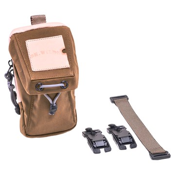 DR.WILDS 荒野醫生 磁吸快扣 派遣手機包 18 x 10 x 8 cm 0.8L 狼棕色 綁帶17g 磁吸插扣23g 手機包131g  18 x 10 x 8cm