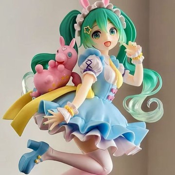 咪咪良品🔥初音未來MIKU童話公主洛迪小馬兔耳可愛女孩女生擺件公仔手辦禮物