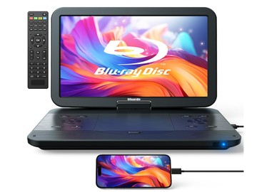 GOnavidio 15.4英吋 攜帶式 藍光 播放 HDMI 1920x1080 USB SD 270度 日本代購