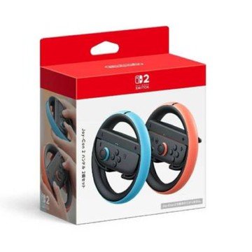 Nintendo 任天堂 原廠 NS2 Joy-Con 2方向盤2個入