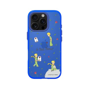 iPhone 16 Pro Clear 激光藍 - Le Petit Prince 小王子 - 小王子與玫瑰