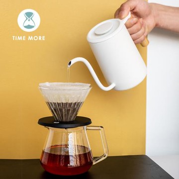 泰摩 魚Youth手沖咖啡細口壺 不銹鋼滴漏式家用掛耳咖啡長細嘴壺
