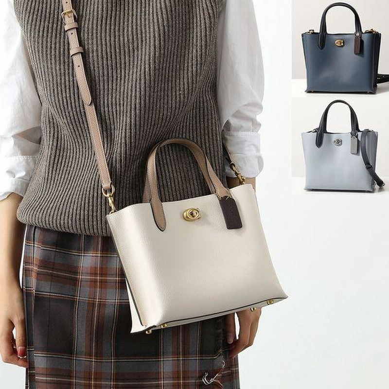 COACH コーチ ハンドバッグ ウィロウ トート 24 C8561 WILLOW