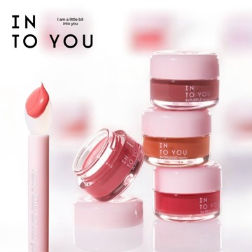 INTO YOU 捕色嘟嘟唇凍 鏡光唇蜜水光感嘟嘟唇 潤唇有色精華蜜 送唇刷【官方正品】