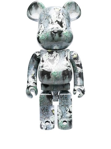Medicom Toy - Banksy Riot Cop Be@rbrick 1000% figure - women - Plastic - One Size - Grey