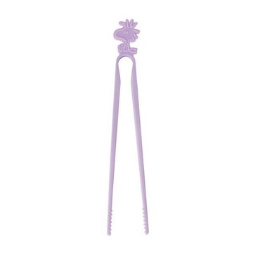 asdfkitty*日本製 史努比的糊塗塔克紫色食物夾/料理夾/零食夾-夾洋芋片.吃零食不沾手-正版商品