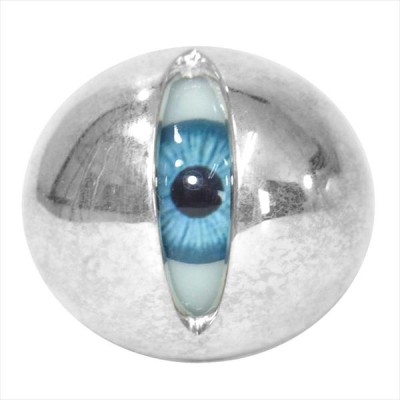 アンダーカバー UNDERCOVER UCX4R01-1 19AW glass eye ring blue