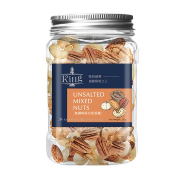 KING無調味綜合堅果罐320g