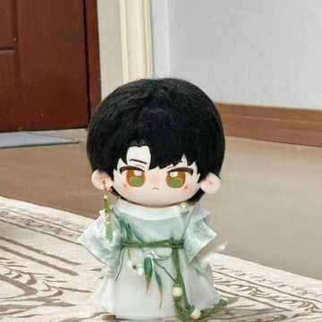 可愛娃衣 娃娃新衣服 娃娃也要穿新衣服 20cm漢服娃衣20釐米棉花娃衣服圓領古風套裝站姿坐姿玩偶換裝 書 20cm娃衣