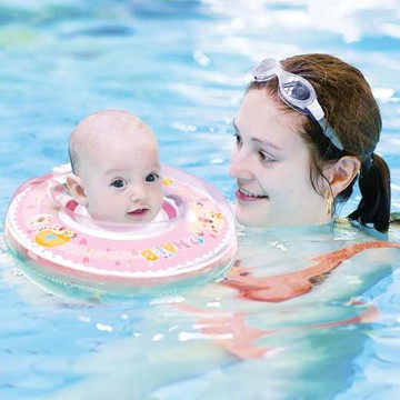 Nai-B 韓國奈比嬰兒游泳脖圈（粉色）