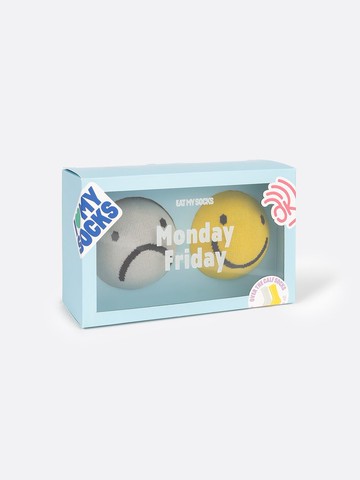 EAT MY SOCKS襪子/自然系列/周一周五 (2入)