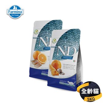 Farmina 法米納 ND天然海洋系列 貓糧(OC1/OC2) 5KG